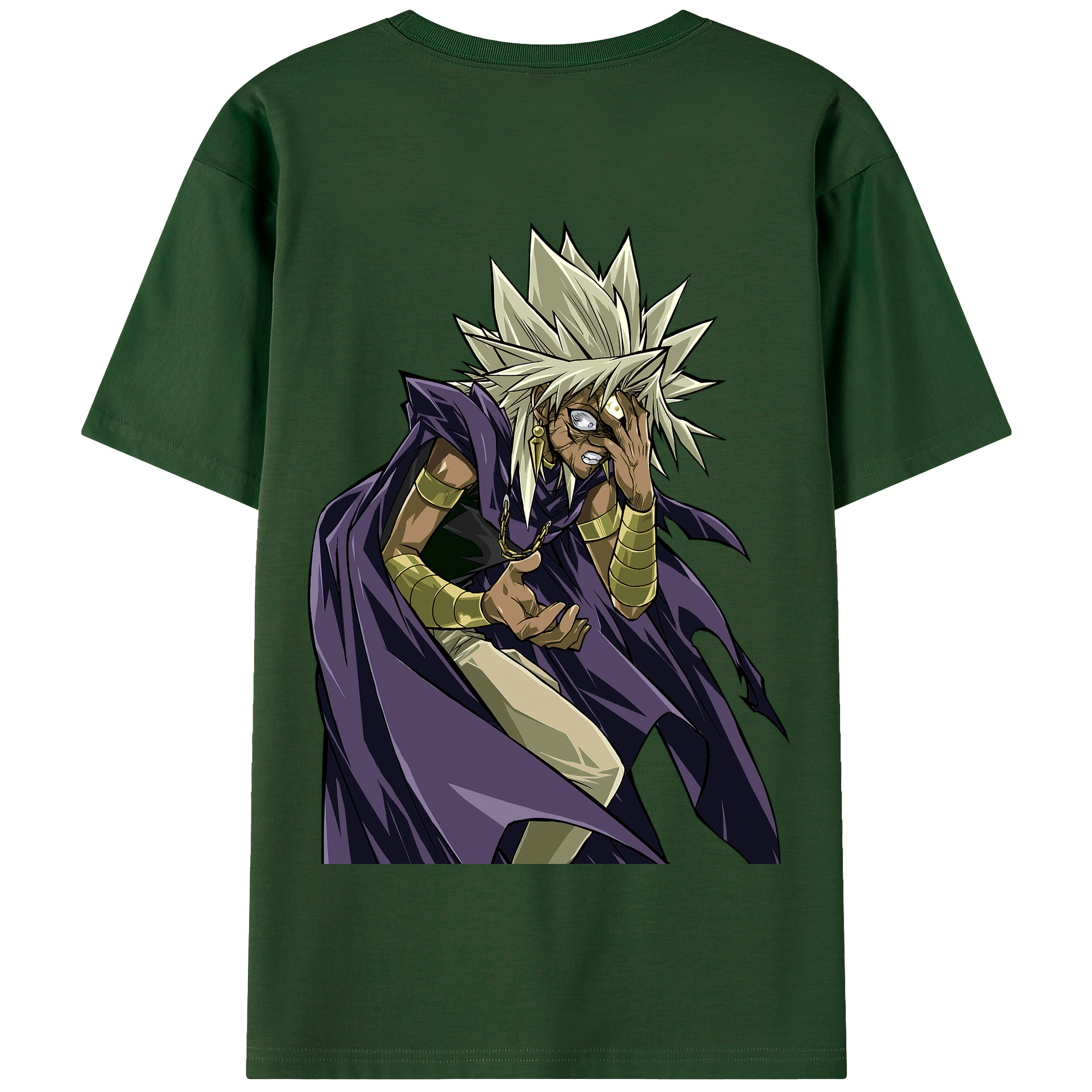 （画像用） 遊☆戯☆王 Yu-Gi-Oh! 綿100％半袖Tシャツ（背面プリント）